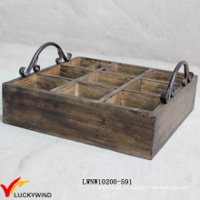Utilizado Alike Vintage Cajón de vino de madera